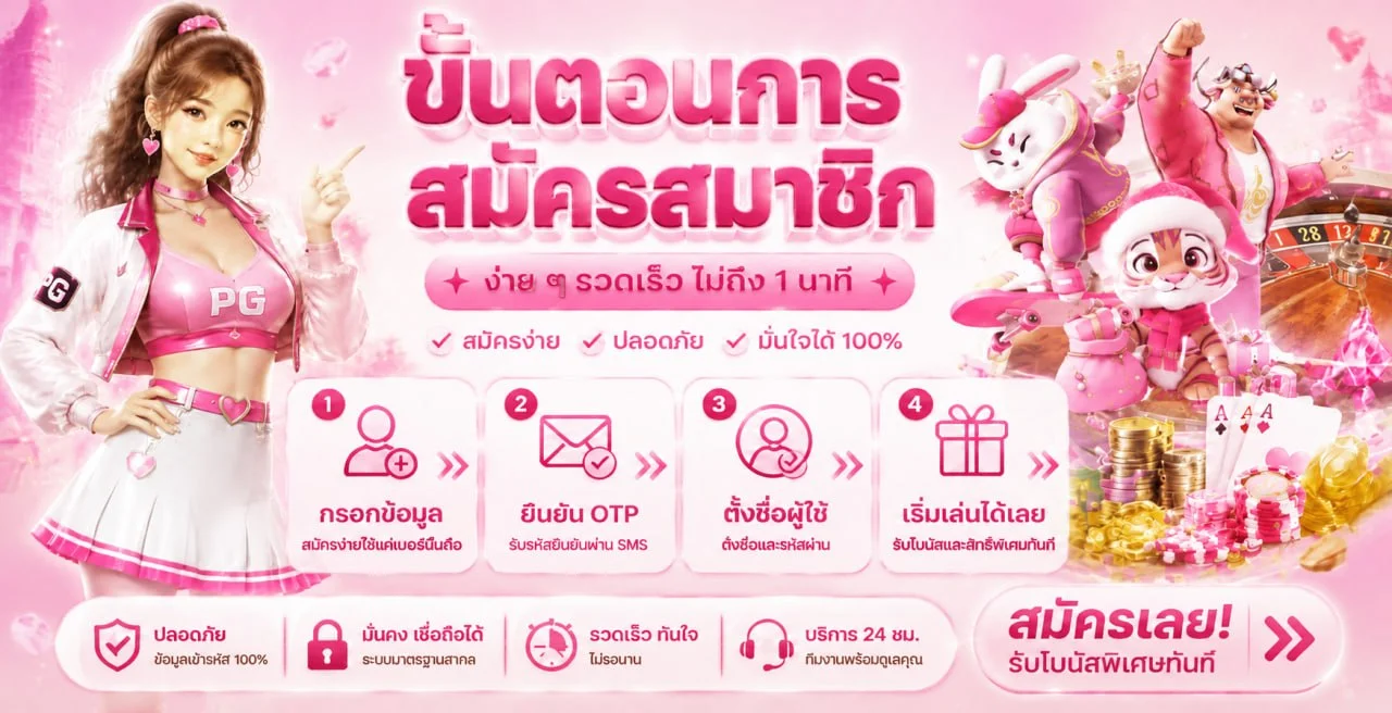 โปรโมชั่นสมาชิกใหม่ LOVESLOT888 รับโบนัสฝากแรก